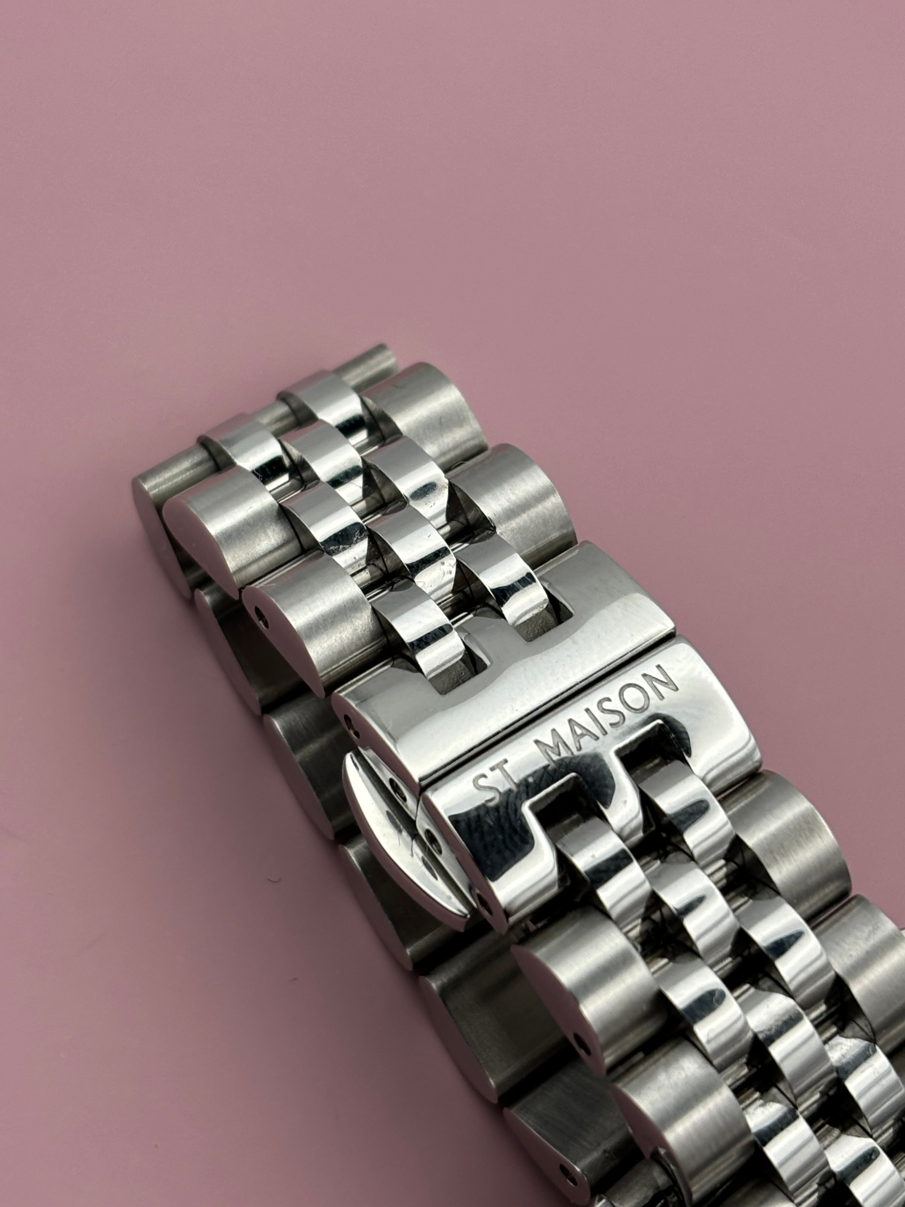 Watches with Arabic Numbers | St. Maison | Pink Salid - St. Maison