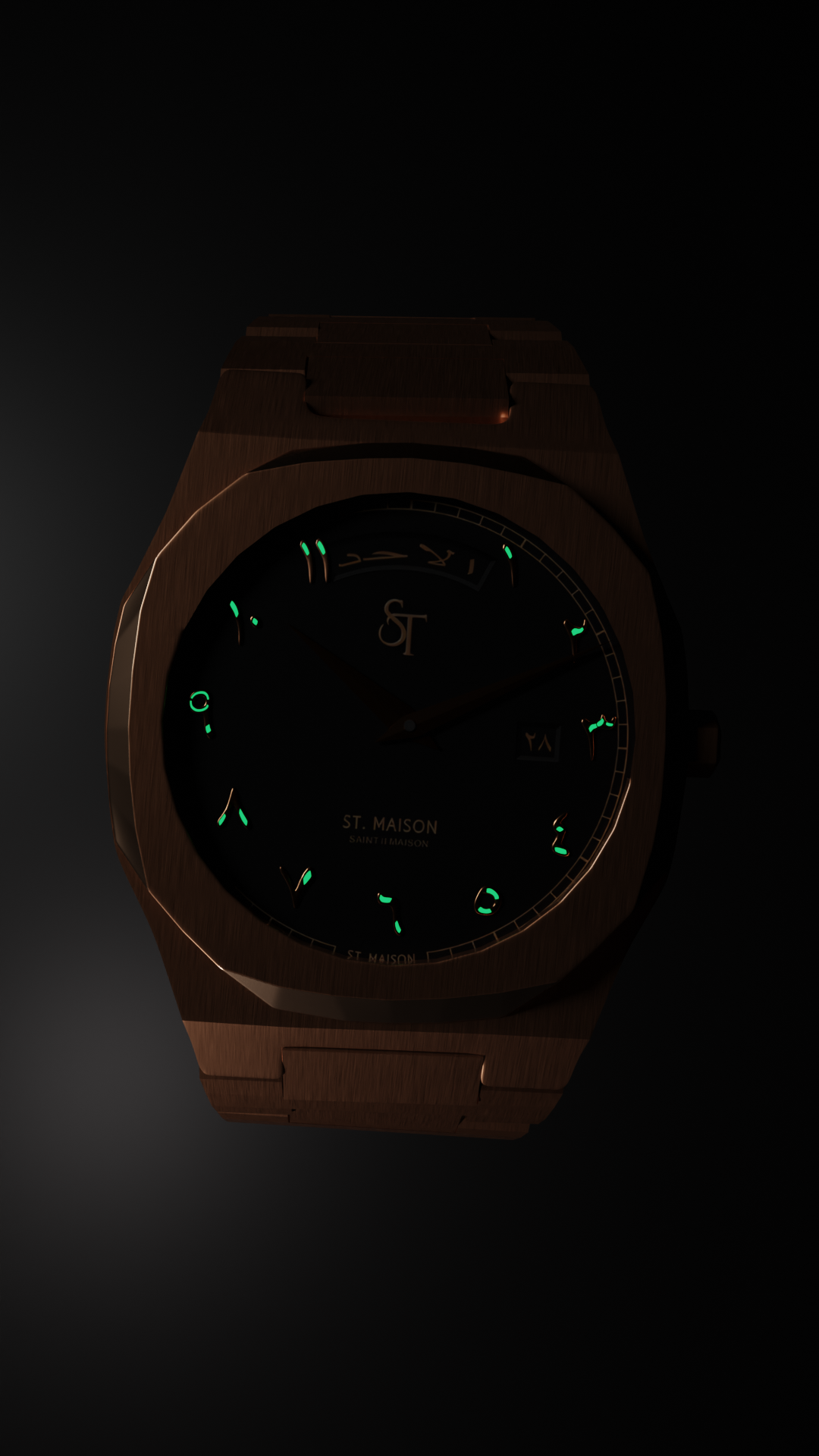 Day-Date Watches | Noir - St. Maison