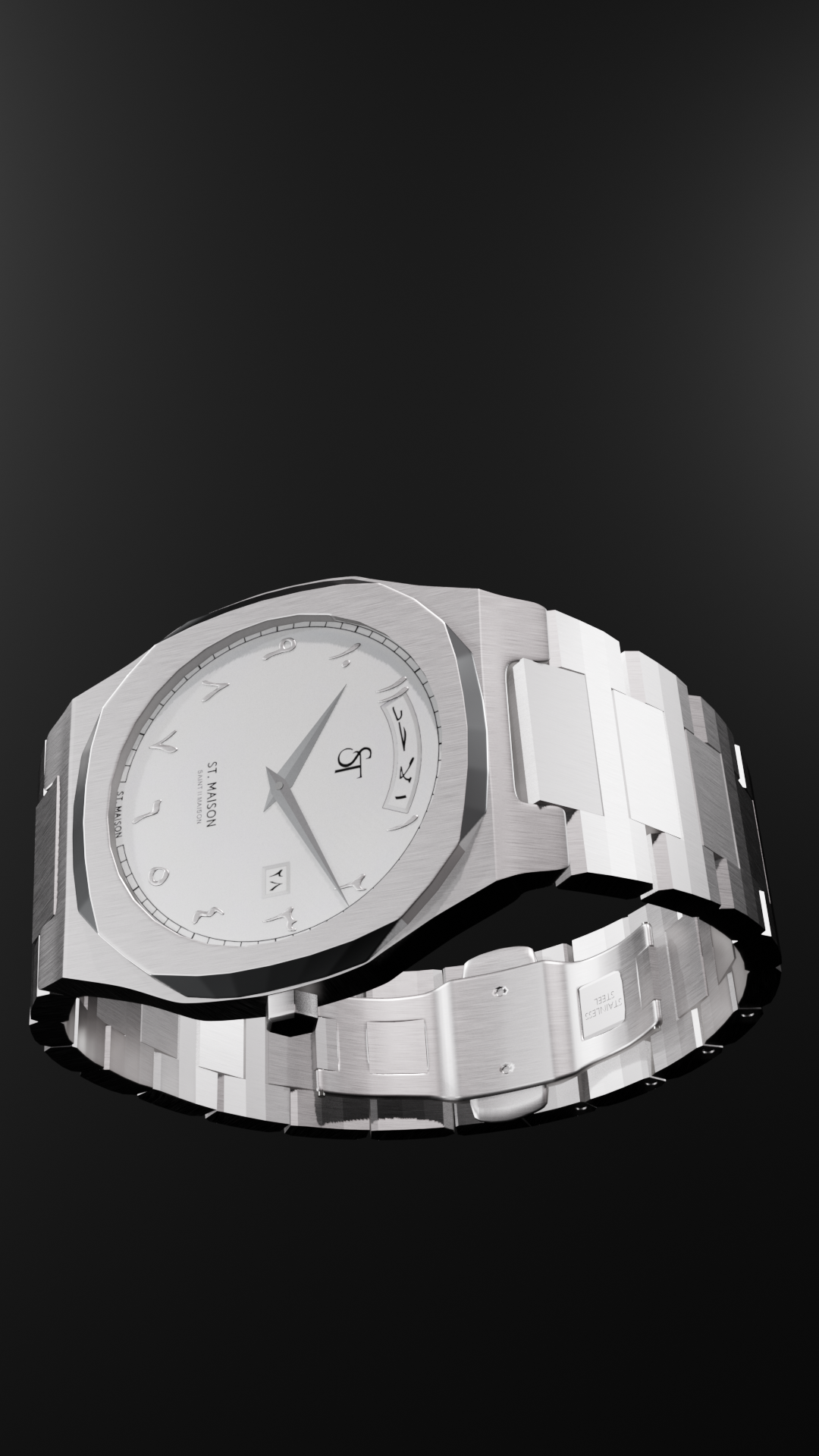 Watches with Arabic Numbers | St. Maison